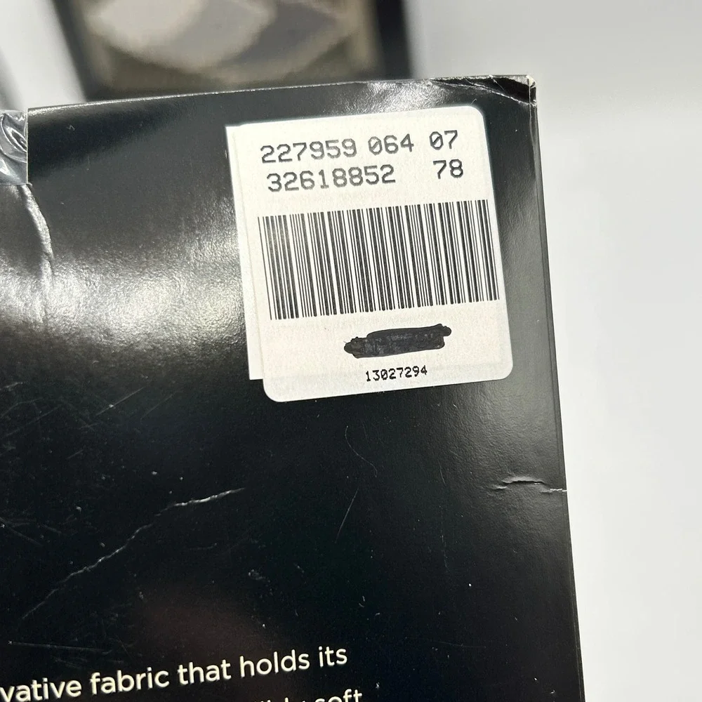 Talbots 2 Pack Microfiber Opaque Control Top‎ Tights Black Pantyhose Size C NWT